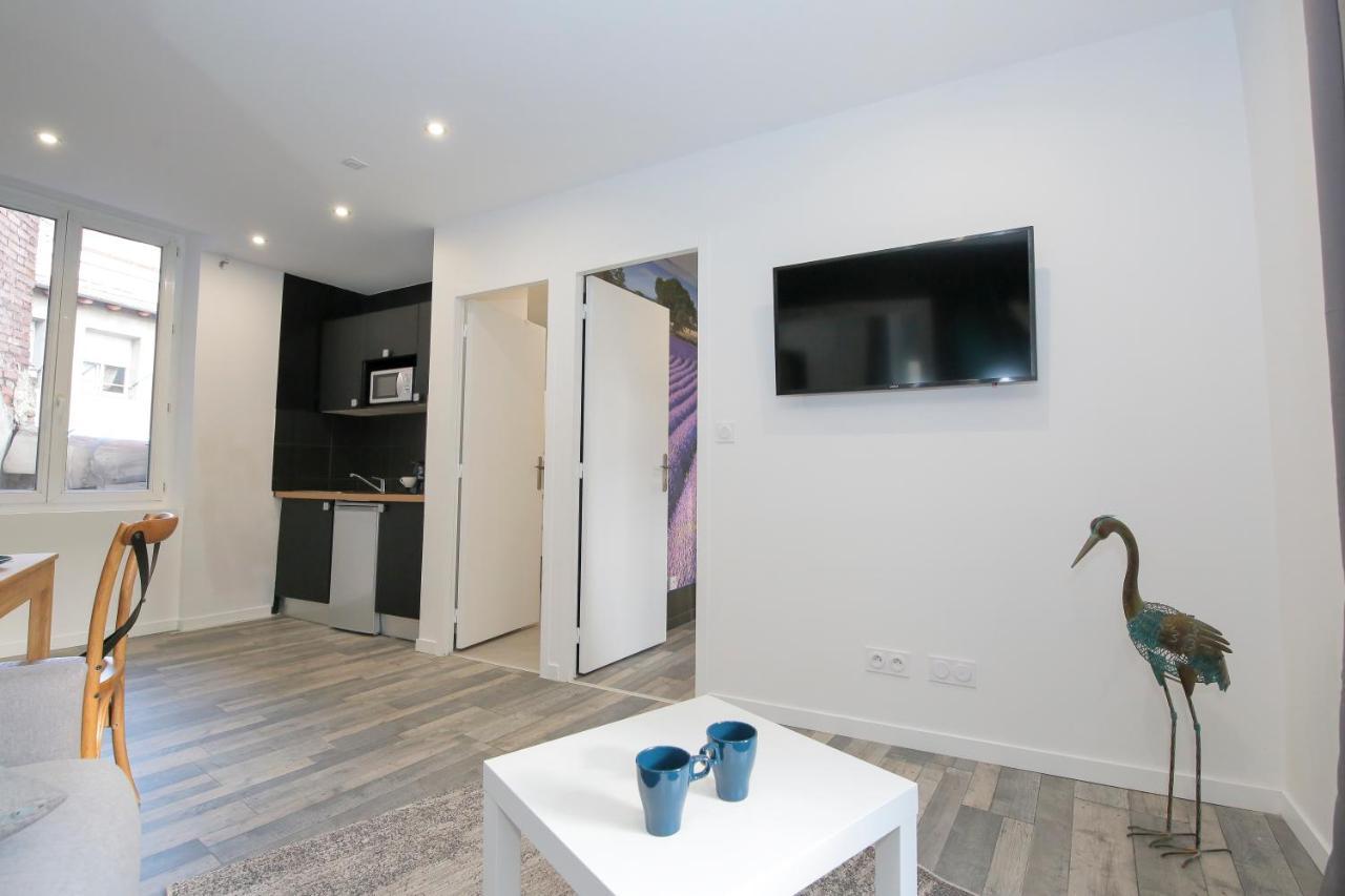 Апартаменты Les Champs, T2 Hypercentre Chic Et Cosy Wifi Par Sovalfi Сент-Этьен Экстерьер фото